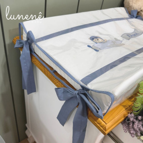 Trocador Personalizado Anatômico Urso Aviador 200 Fios 4578