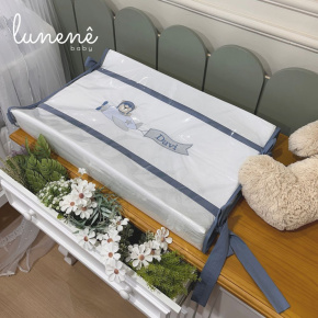 Trocador Personalizado Anatômico Urso Aviador 200 Fios 4578