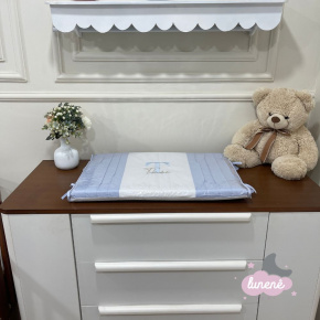 Trocador Personalizado Luxo Azul Chambre Personale 200 Fios 9060