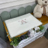 Trocador Personalizado Luxo Borboleta Baby 140 Fios Terracota