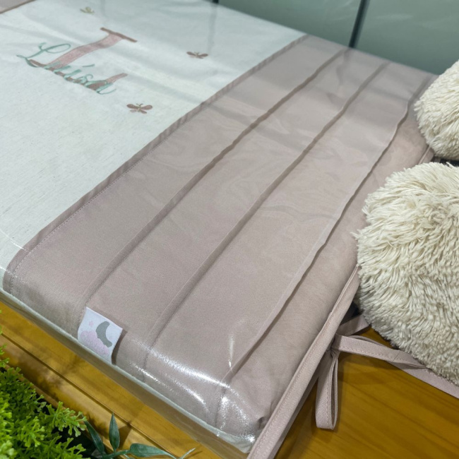 Trocador Personalizado Luxo Ramo de Flores Terracota Personale 200 Fios 9027