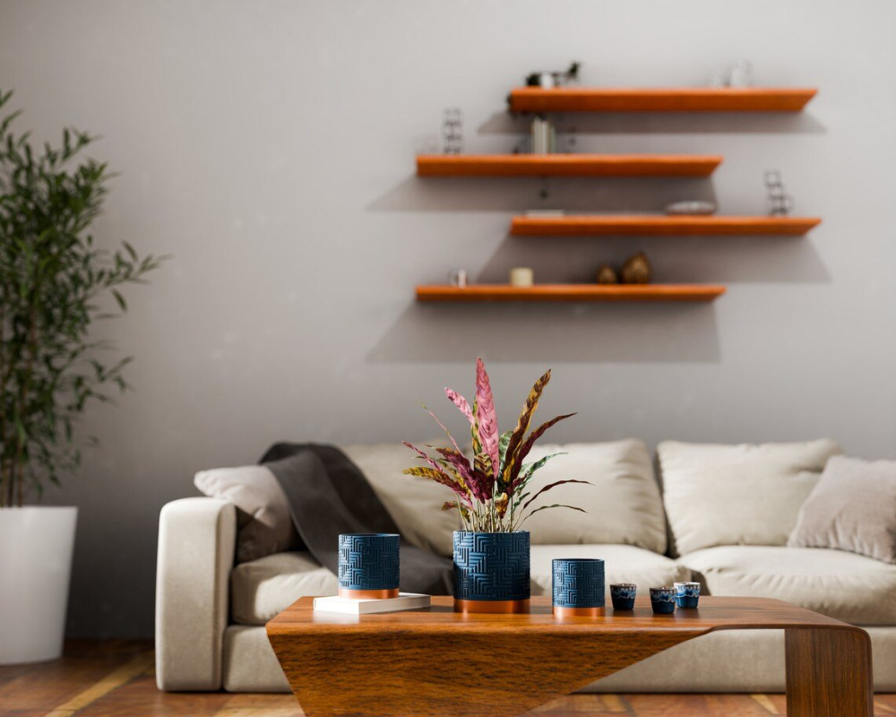 Ambiente decorado com pecas da Lussi Home