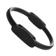 Anel Tonificador Arco Adultor Flexível para Pilates Convoy Sports Preto
