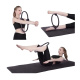Anel Tonificador Arco Adultor Flexível para Pilates Convoy Sports Preto