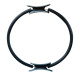 Anel Tonificador Arco Adultor Flexível para Pilates Convoy Sports Preto