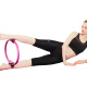 Anel Tonificador Arco Adultor Flexível para Pilates Convoy Sports Rosa