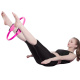 Anel Tonificador Arco Adultor Flexível para Pilates Convoy Sports Rosa