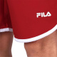 Bermuda Masculina Fila Curve Letter 7,5 Vermelho-Branco