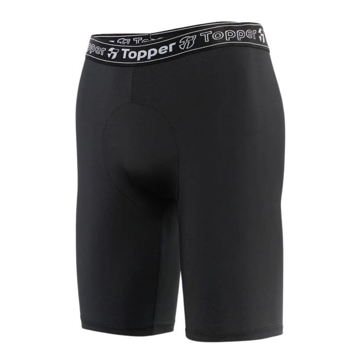 Bermuda Térmica Topper Compressão Poliamida New Preto