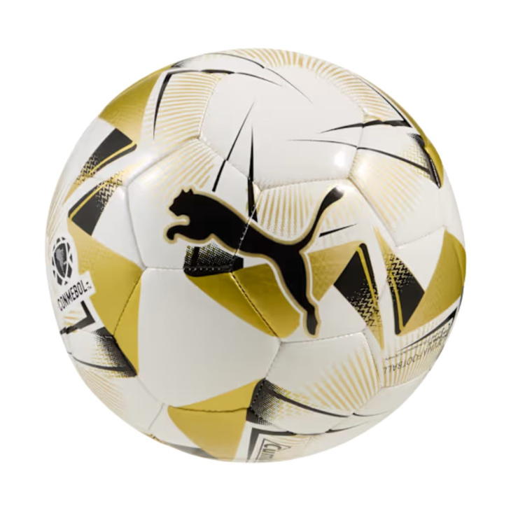 Bola Campo Puma Cumbre Conmebol Libertadores Preto-Dourado