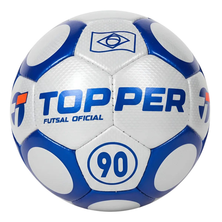 Bola Futsal Topper 90 Oficial Com Costura