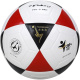Bola Poker Futvoley Rio PU Branco-Preto-Vermelho