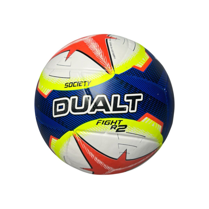Bola Society Dualt Figth R2 Techfusion Branco-Azul