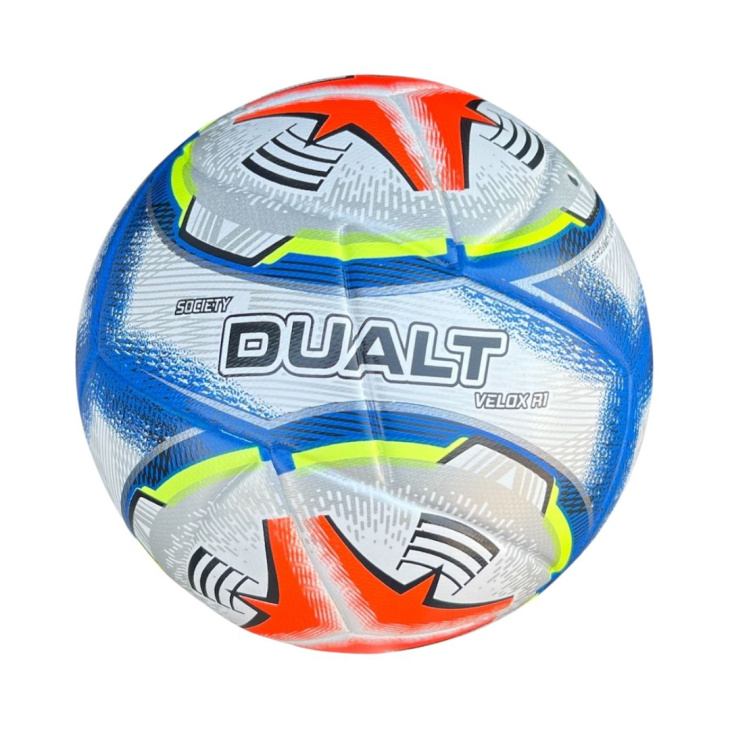 Bola Society Dualt Velox R1 TechFusion Branco-Azul