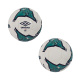 Bola Society Umbro Neo Turf Latex Branco-Verde