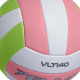 Bola Volei Poker Oficial Training VLT140 Branco-Rosa