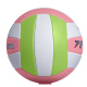 Bola Volei Poker Oficial Training VLT140 Branco-Rosa