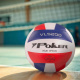 Bola Volei Poker Semi Profissional VLS200 Branco-Vermelho