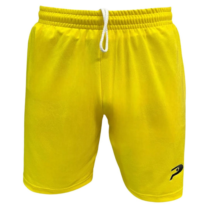 Calção Placar Futebol Esporte Com Forro Deimos Amarelo