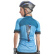 Camisa Ciclista Poker Feminina Manga Curta Jewel II Com Ziper CGAP