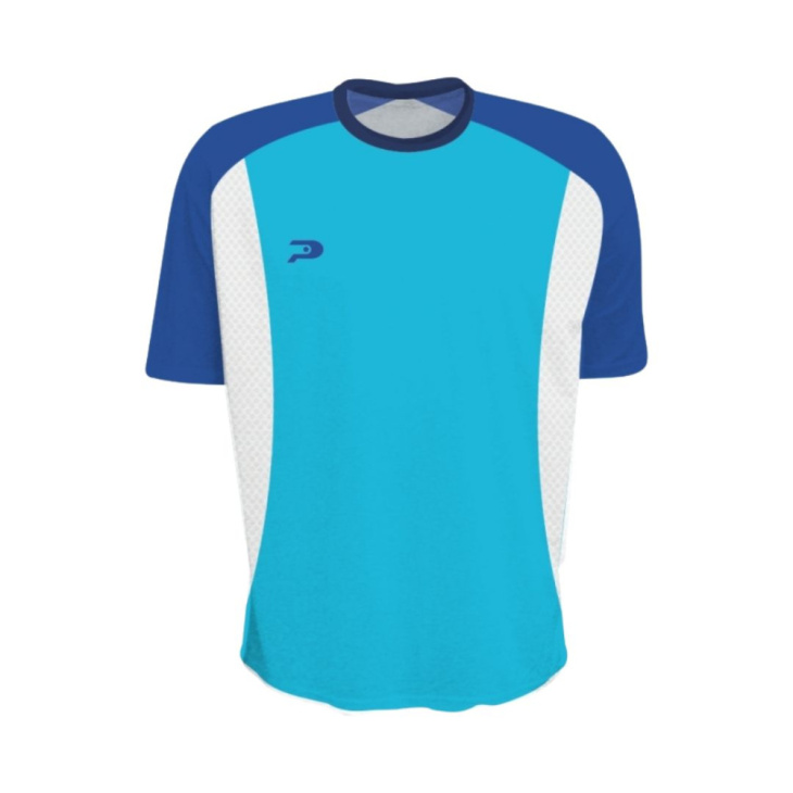 Camisa Goleiro Placar Manga Curta Número 1 Camanducaia Azul