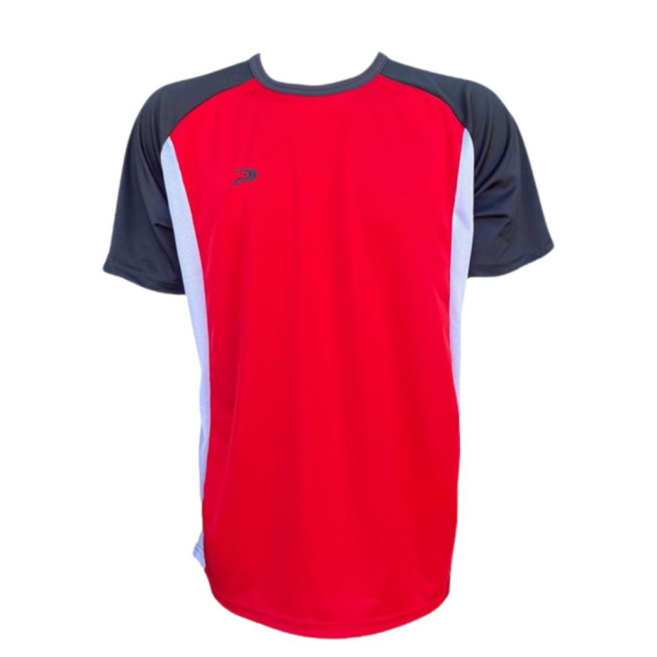 Camisa Goleiro Placar Manga Curta Número 1 Camanducaia Vermelho