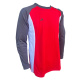 Camisa Goleiro Placar Manga Longa Número 1 Camanducaia Vermelho