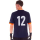 Camisa Goleiro Poker Manga Curta Guardião Número 12 Marinho