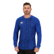 Camisa Goleiro Umbro Manga Longa Guardium Azul