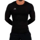 Camisa Térmica Compressão Penalty Matís X Manga Longa Preta