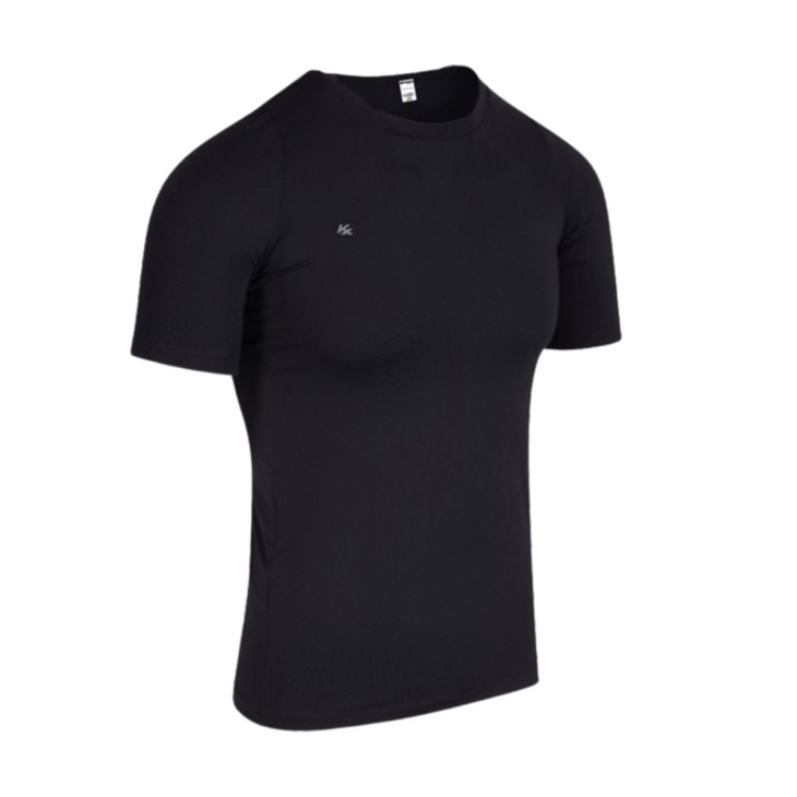 Camisa Térmica Kanxa Manga Curta Segunda Pele KX Preto