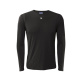 Camisa Térmica Kanxa Manga Longa Segunda Pele Preto