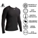 Camisa Térmica Kanxa Manga Longa Segunda Pele Preto