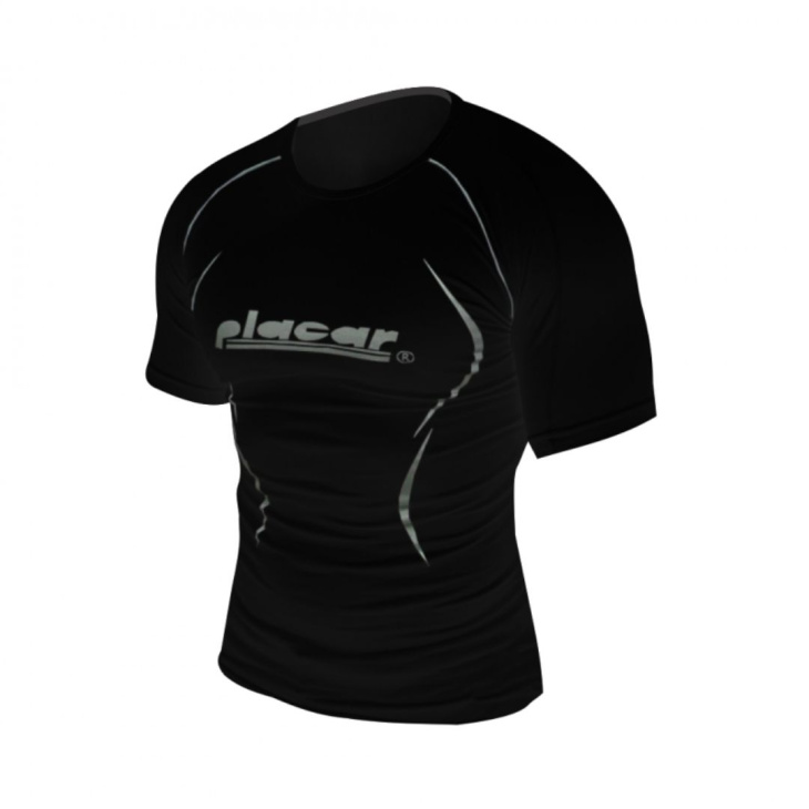 Camisa Térmica Placar Manga Curta Estrela Preta