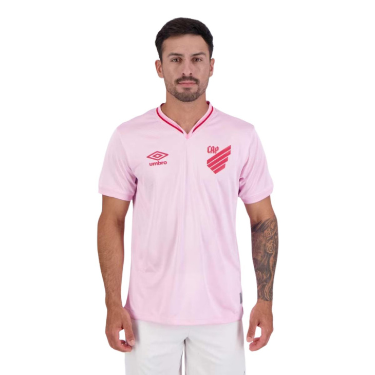 Camisa Umbro Clube Atlético Paranaense Outubro Rosa 2024