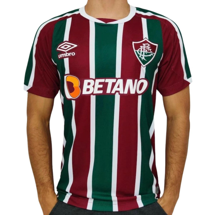 Camisa Umbro Masculina Fluminense Oficial 1 2022