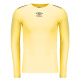 Camisa Umbro Térmica Compressão Manga Longa Clubes Amarela