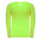 Camisa Umbro Térmica Compressão Manga Longa Clubes Verde Fluor