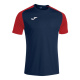 Camiseta Joma Academy T-Shirt Sleeve Azul-Vermelho