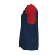 Camiseta Joma Academy T-Shirt Sleeve Azul-Vermelho