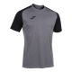 Camiseta Joma Academy T-Shirt Sleeve Cinza-Preto