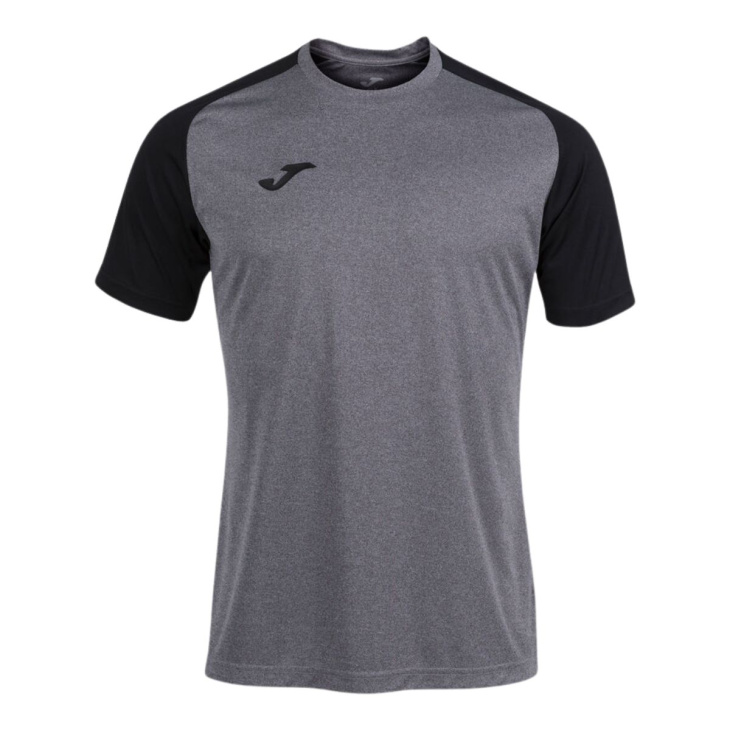 Camiseta Joma Academy T-Shirt Sleeve Cinza-Preto
