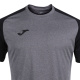 Camiseta Joma Academy T-Shirt Sleeve Cinza-Preto