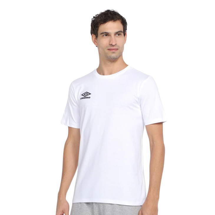 Camiseta Masculina Umbro Diamond Tradicional Branco