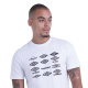 Camiseta Masculina Umbro Football Evolution Branco