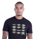 Camiseta Masculina Umbro Football Evolution Preta