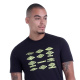 Camiseta Masculina Umbro Football Evolution Preta