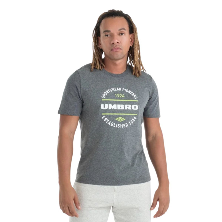 Camiseta Masculina Umbro Football Pioneers Mescla