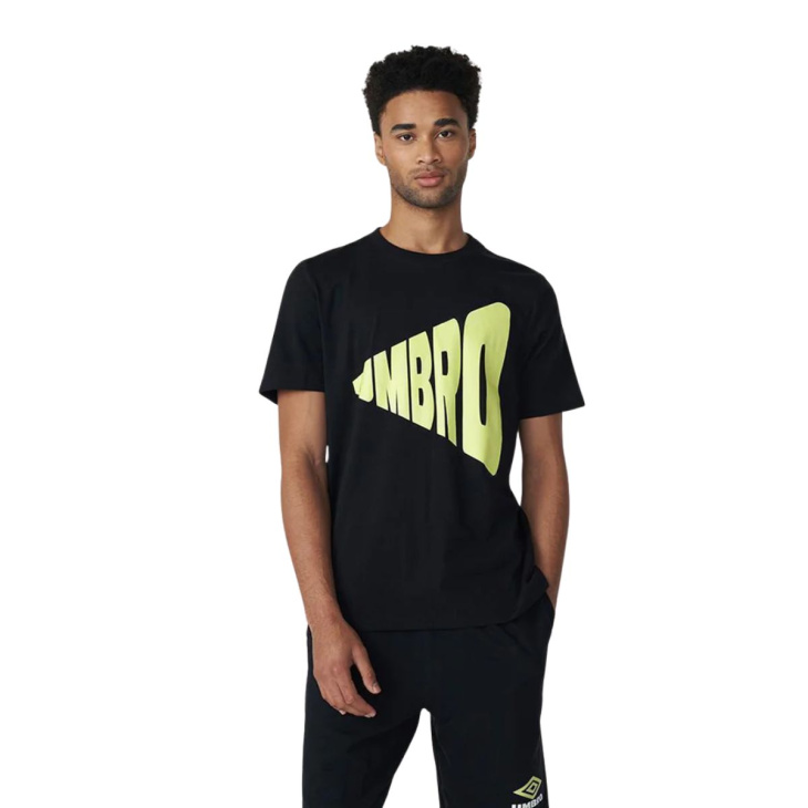 Camiseta Masculina Umbro Football Speaker Preto