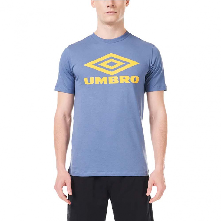 Camiseta Masculina Umbro Large Logo Duo Azul